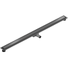 Mexen Flat M13 linear drain 2-in-1 130 cm, gun gray brushed - 1E10130