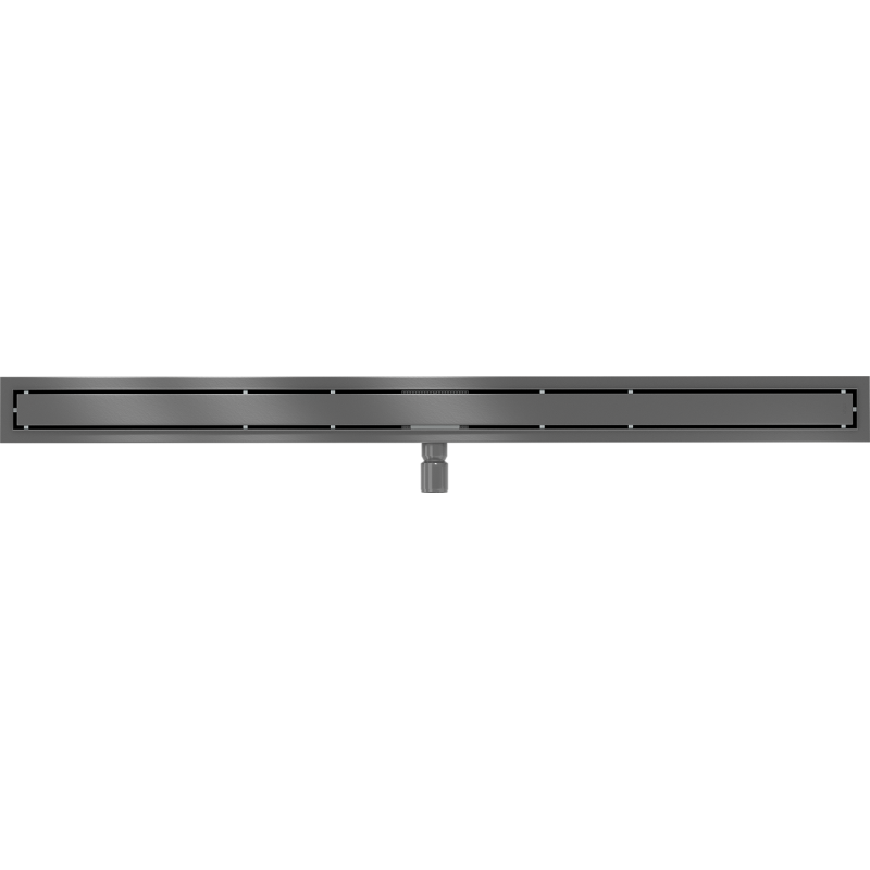 Mexen Flat M13 odpływ liniowy 2w1 130 cm, gun gray szczotkowany - 1E10130