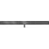 Mexen Flat M13 linear drain 2-in-1 130 cm, gun gray brushed - 1E10130