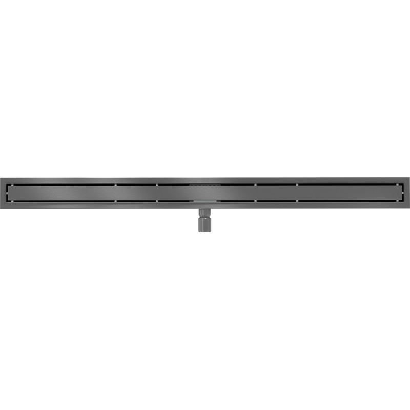 Mexen Flat M13 2-in-1 lineaarne äravool 150 cm, relv-hall harjatud - 1E10150