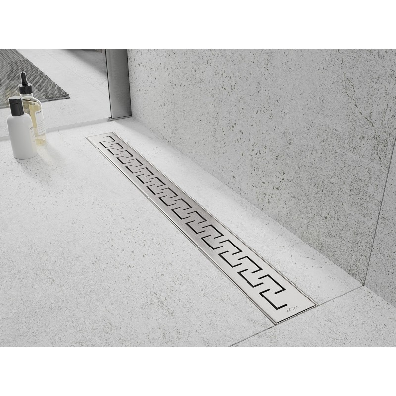 Mexen Flat M15 afdekplaat voor lijnafvoer 60 cm, inox - 1024060
