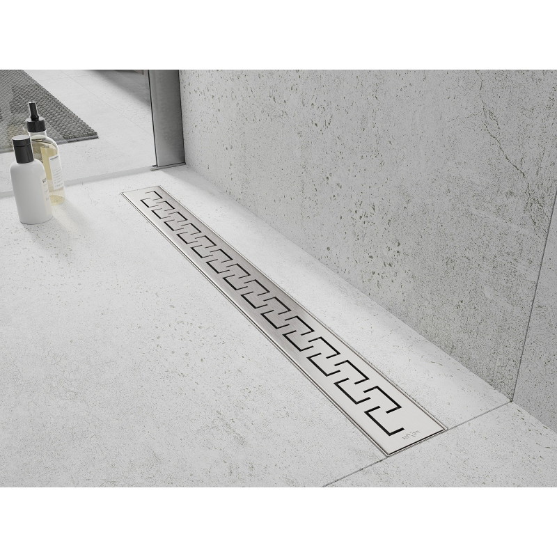 Mexen Flat M15 lineaarne äravool 90 cm, inox - 1024090-15