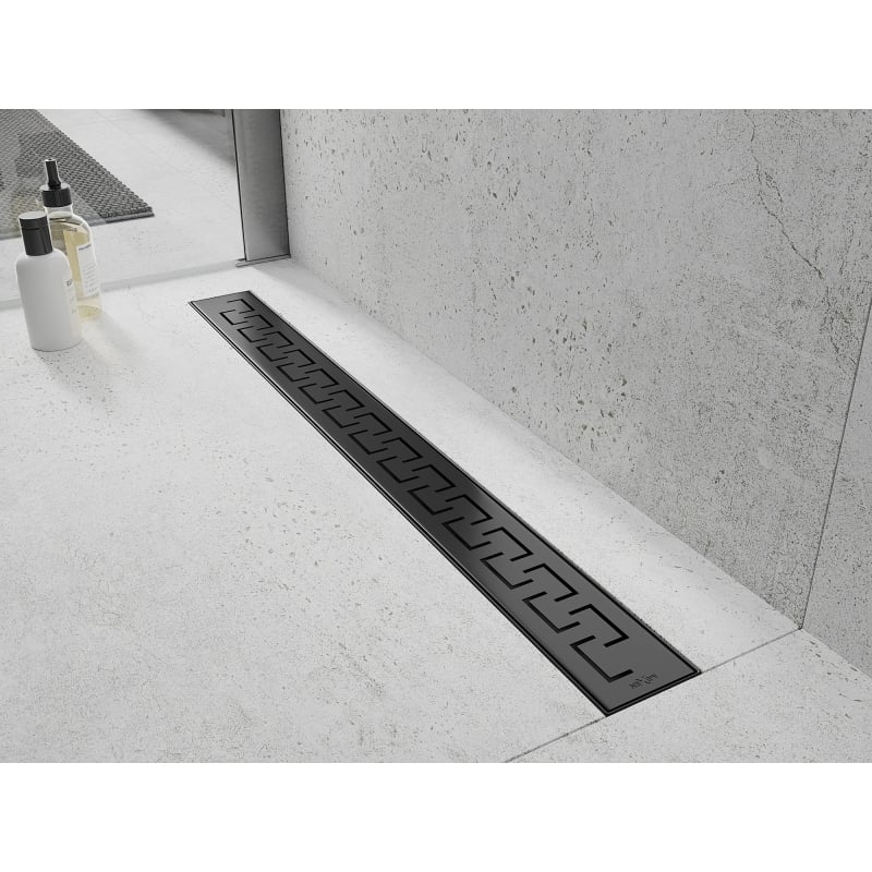 Mexen Flat M15 lineaarne äravool 100 cm, must - 1724100-15