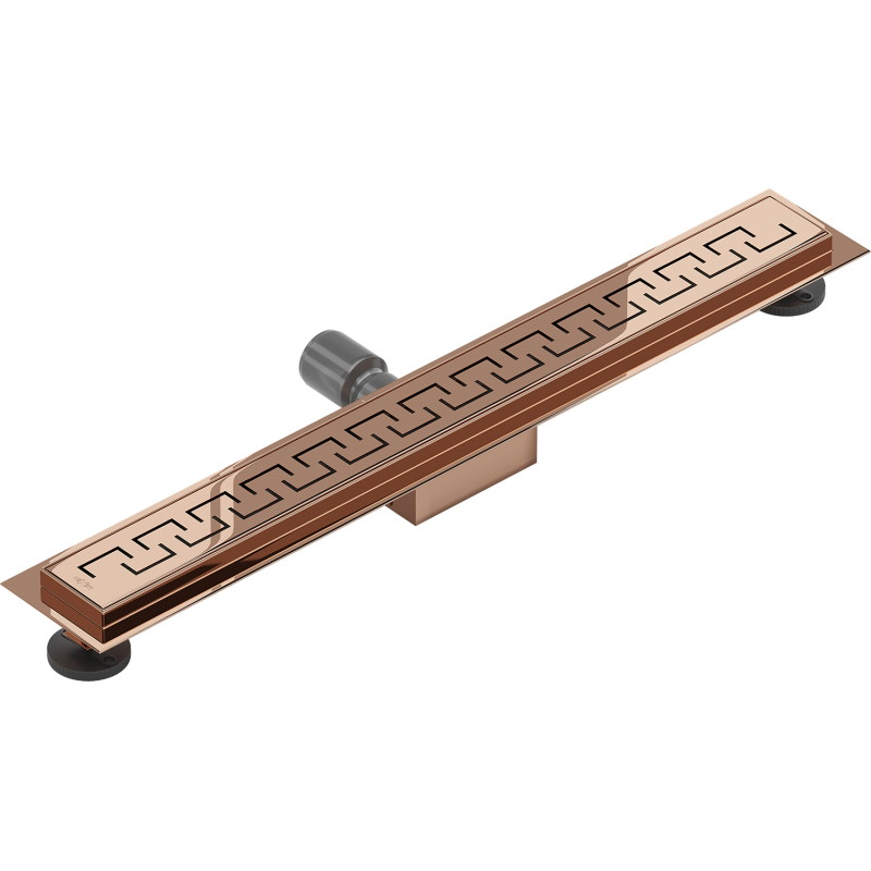 Mexen Flat M15 joontrap 60 cm, roosa kuld - 1624060-15