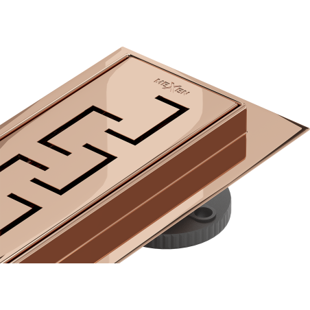 Mexen Flat M15 linear drain 80 cm, rose gold - 1624080-15