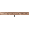 Mexen Flat M15 linear drain 80 cm, rose gold - 1624080-15