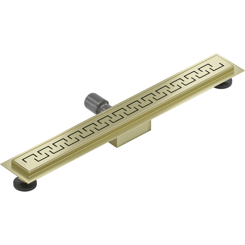 Mexen Flat M15 linear drain 70 cm, brushed gold - 1A24070-15
