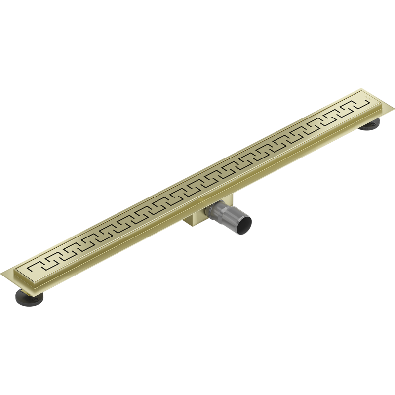Mexen Flat M15 odpływ liniowy 80 cm, złoty szczotkowany - 1A24080-15
