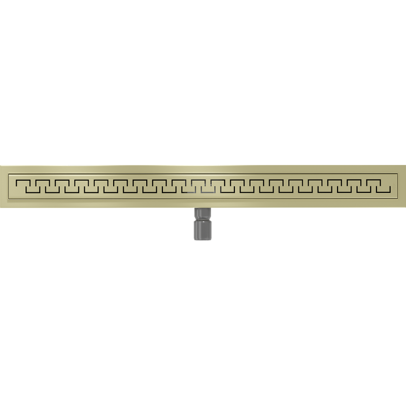 Mexen Flat M15 odpływ liniowy 80 cm, złoty szczotkowany - 1A24080-15