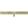 Mexen Flat M15 80 cm joonvool, kuldne harjatud - 1A24080-15