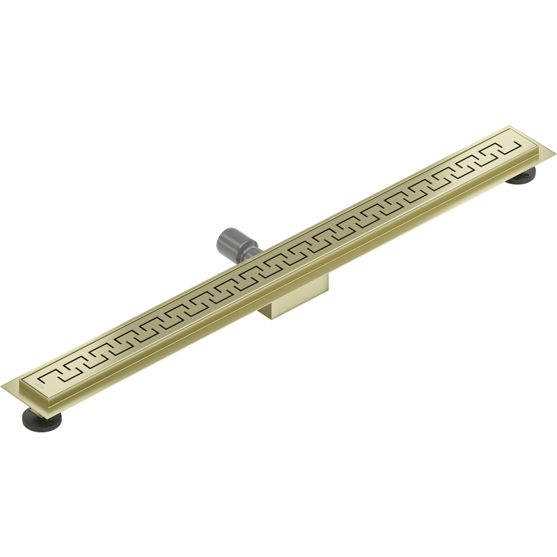 Mexen Flat M15 linear drain 100 cm, brushed gold - 1A24100-15