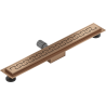 Mexen Flat M15 lineaarne äravool 50 cm, harjatud vask - 1C24050-15
