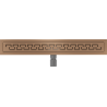 Mexen Flat M15 linear drain 50 cm, brushed copper - 1C24050-15