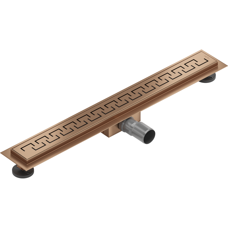 Mexen Flat M15 Linear Drain 60 cm, Brushed Copper - 1C24060-15