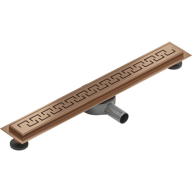 Mexen Flat 360° M15 pöörlev joontrap 50 cm, harjatud vask - 1C24050-40