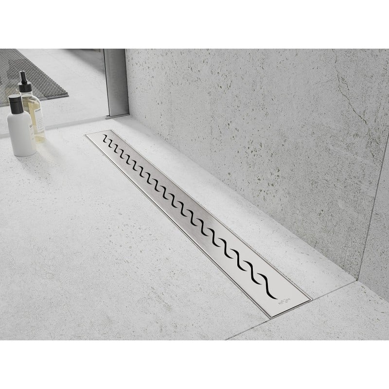 Mexen Flat M18 maskownica do odpływu liniowego 60 cm, inox - 1023060