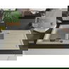 Mexen Andres 1,5-kommer granieten gootsteen met afdruiprek 1000 x 500 mm, beige, zwarte sifon - 6515101510-69-B