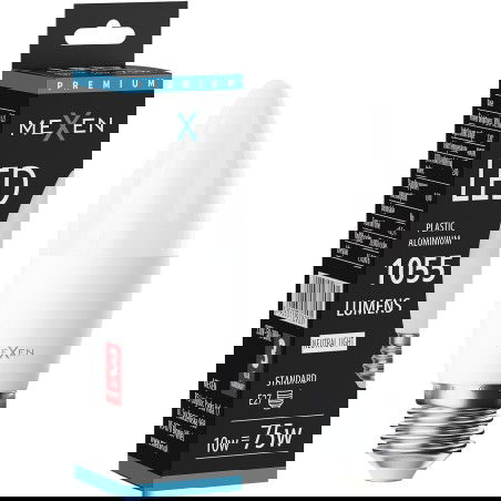 Mexen Nova LED-lamppu E27, C37, 10W, Neutraali - 4000K, 1055 lm - L102-E27-1040-01