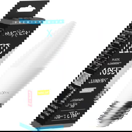 Mexen Nova Λάμπα LED E27, C37, 10W, Θερμό - 3000K, 1055 lm - L102-E27-1030-01