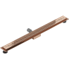 Mexen Flat M18 jootmisrõnga kanalisatsioon 80 cm, roosa kuld - 1623080-15