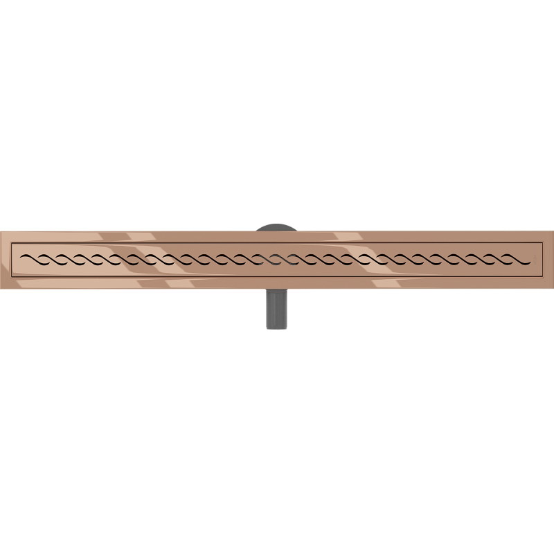Mexen Flat 360° M18 pöörlev sirgusifoon 80 cm, roosa kuld - 1623080-40