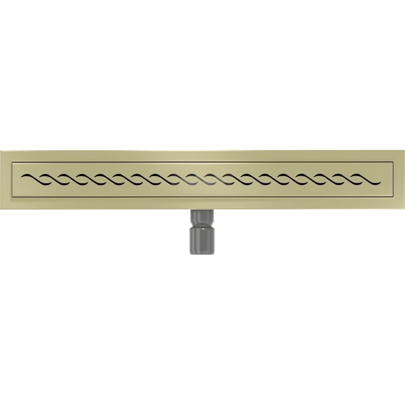 Mexen Flat M18 lineaarne äravool 50 cm, kuldne harjatud - 1A23050-15