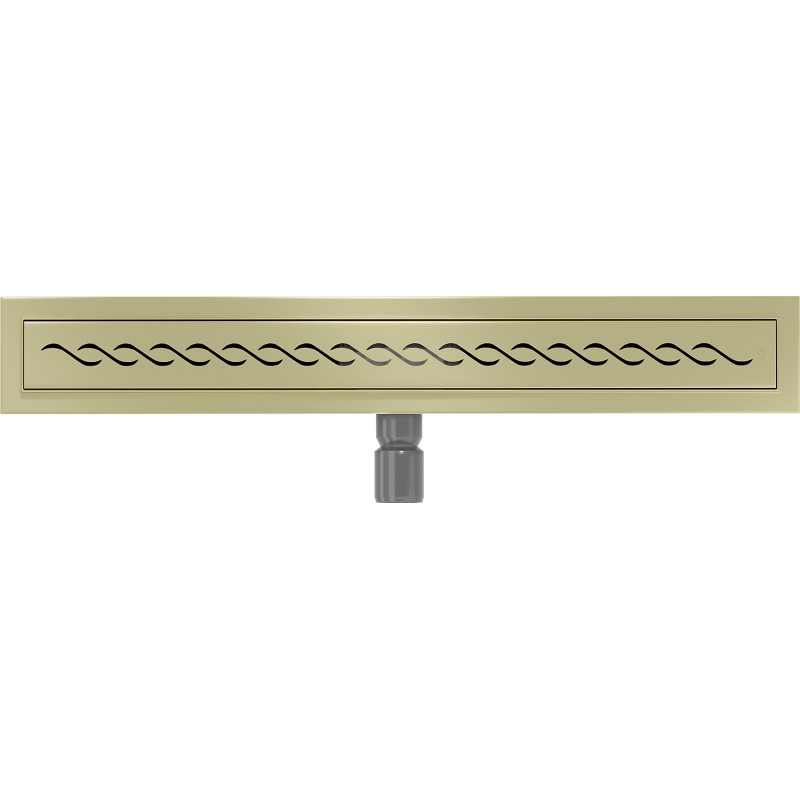 Mexen Flat M18 jadaline äravool 70 cm, kuldne harjatud - 1A23070-15