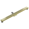 Mexen Flat M18 joonetrappe 80 cm, kuldne harjatud - 1A23080-15