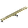 Mexen Flat M18 joonetrappe 80 cm, kuldne harjatud - 1A23080-15