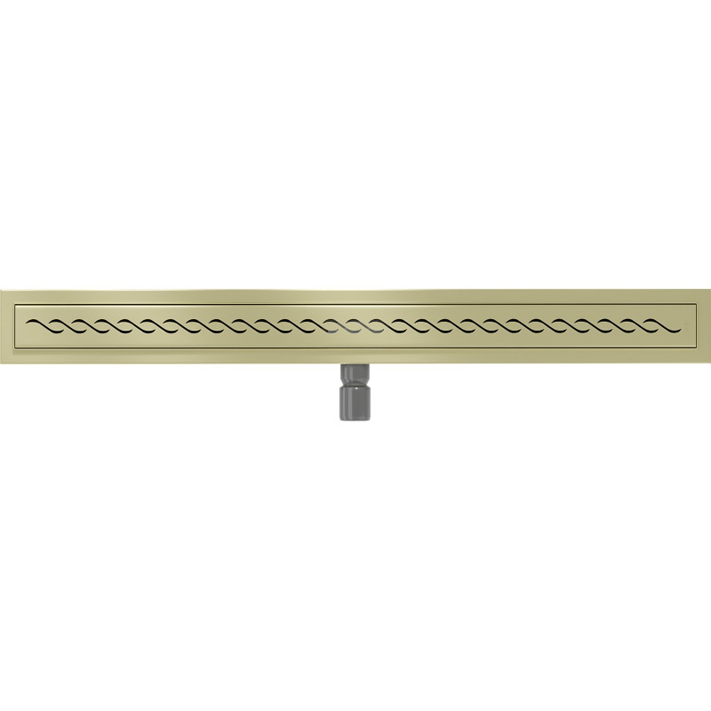 Mexen Flat M18 joonetrappe 80 cm, kuldne harjatud - 1A23080-15