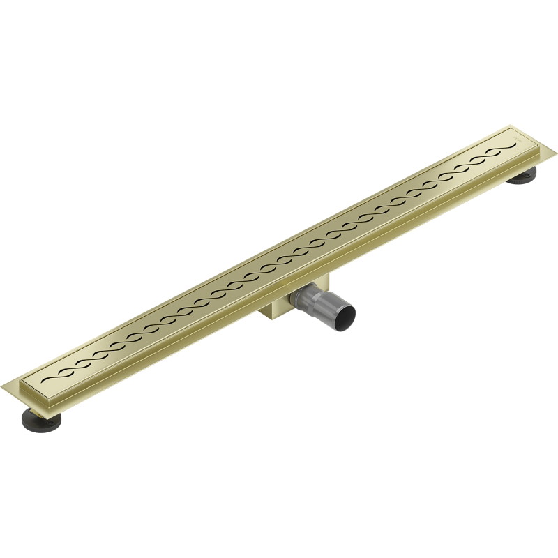 Mexen Flat M18 joonkanalisatsioon 100 cm, kuldne harjatud - 1A23100-15