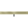 Mexen Flat M18 joonkanalisatsioon 100 cm, kuldne harjatud - 1A23100-15