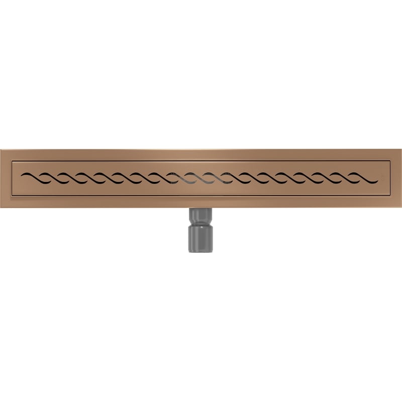 Mexen Flat M18 odpływ liniowy 70 cm, miedź szczotkowana - 1C23070-15