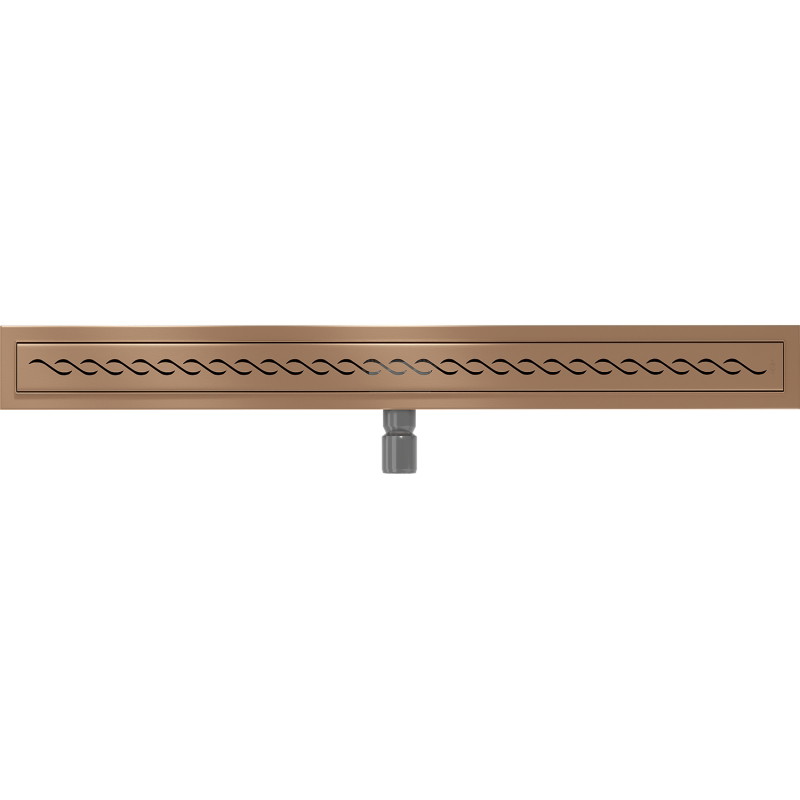 Mexen Flat M18 jootmise äravool 90 cm, harjatud vask - 1C23090-15