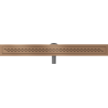 Mexen Flat 360° M18 pöörleva äravoolu renn 90 cm, harjatud vask - 1C23090-40