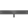 Mexen Flat M18 joonvoolik 60 cm, harjatud hall - 1E23060-15