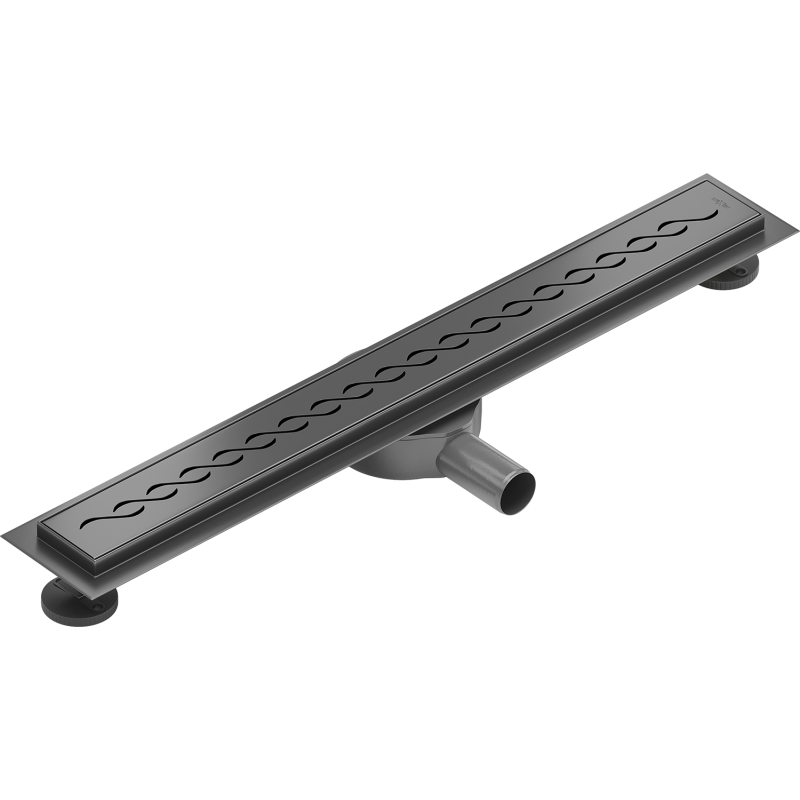 Mexen Flat 360° M18 odpływ liniowy obrotowy 70 cm, gun gray szczotkowany - 1E23070-40