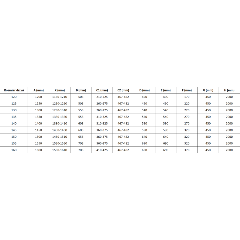 Mexen Mist porte de douche battante droite 155 cm, cadre noir, noir - 8A4-155-001-70-70-P