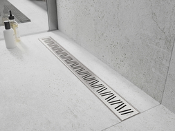 Mexen Flat M22 dekoratiivkate lineaarse äravoolu jaoks, 50 cm, inox - 1029050