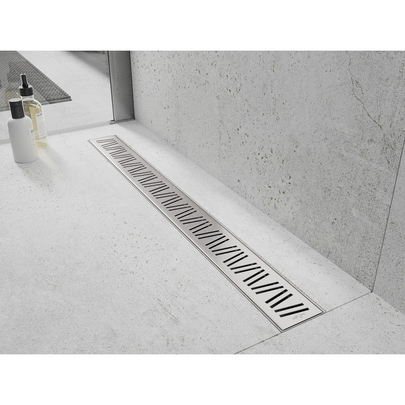 Mexen Flat M22 caniveau linéaire 70 cm, inox - 1029070-15