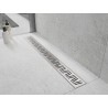 Mexen Flat 360° M22 pööratav joonkanalisatsioon 80 cm, inox - 1029080-40