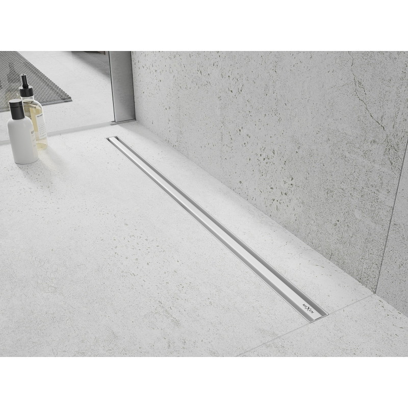 Mexen Flat 360° Slim pööratav ühetasandiline äravool 90 cm, valge - 1241090
