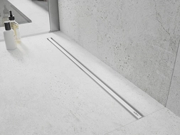 Mexen Flat 360° Slim draaibare lijnafvoer 90 cm, wit - 1241090