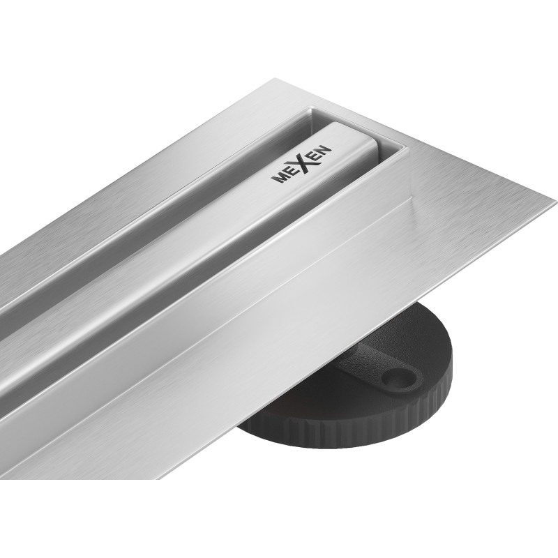 Mexen Flat 360° Slim pöörlev jooneline äravool 50 cm, roostevaba teras - 1041050