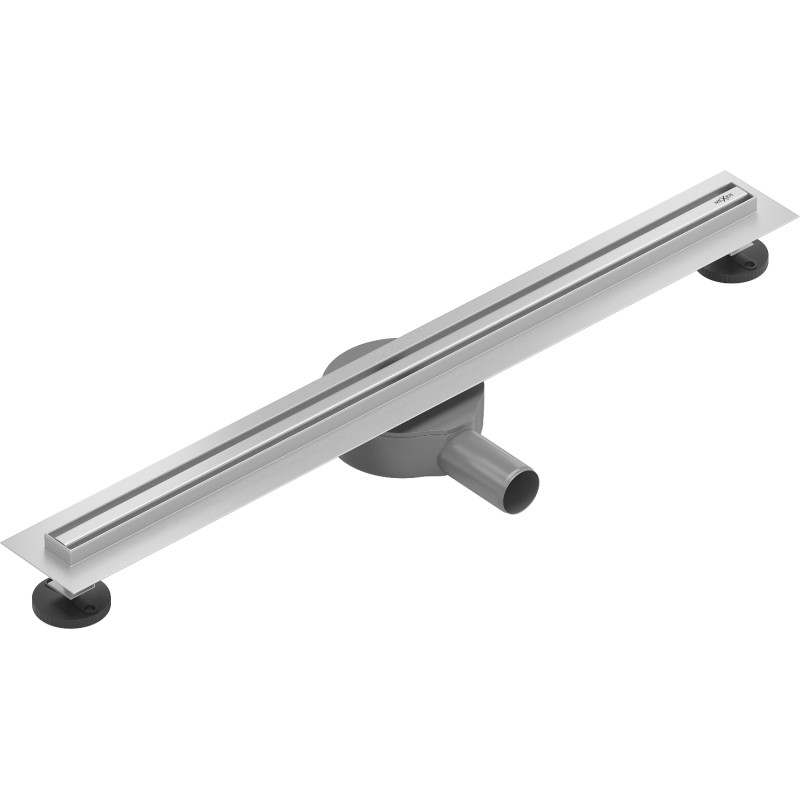 Mexen Flat 360° Slim pöörlev jooneline äravool 50 cm, roostevaba teras - 1041050