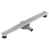 Mexen Flat 360° Slim pöörlev jooneline äravool 50 cm, roostevaba teras - 1041050