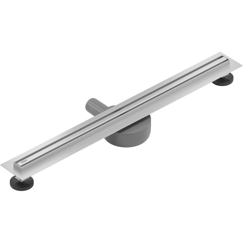 Mexen Flat 360° Slim pöörlev jooneline äravool 50 cm, roostevaba teras - 1041050