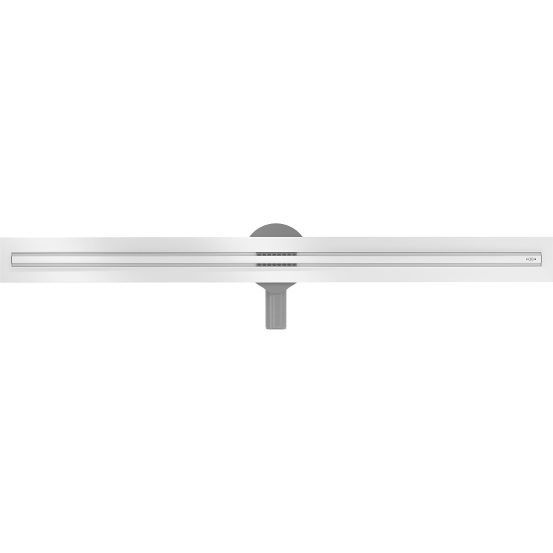 Mexen Flat 360° Slim rotary linear drain 50 cm, white - 1241050