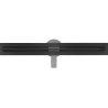 Mexen Flat 360° Slim ralo linear rotativo 50 cm, preto - 1741050
