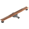 Mexen Flat 360° Slim pööratav joonvihm 50 cm, roosa kuld - 1641050